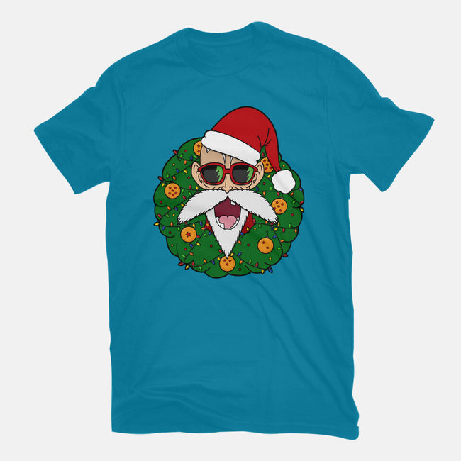 Master Santa-Unisex-Basic-Tee-Alexhefe