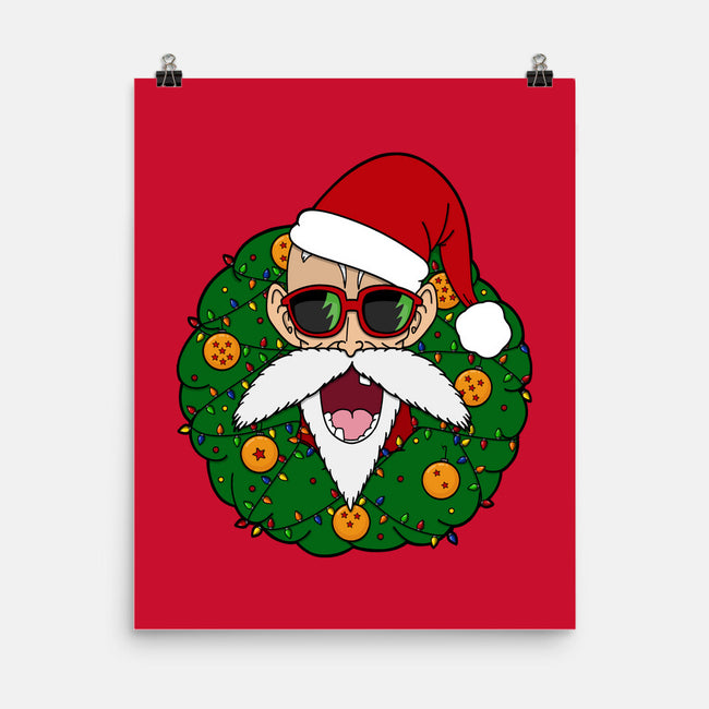 Master Santa-None-Matte-Poster-Alexhefe