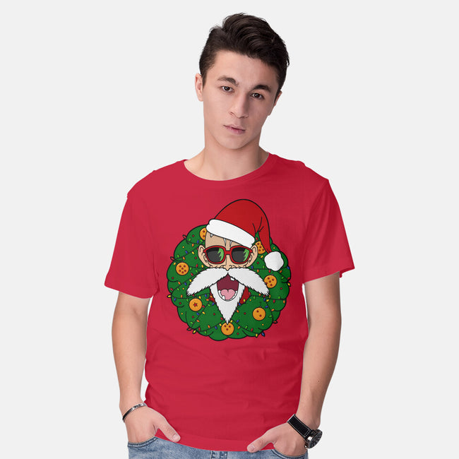 Master Santa-Mens-Basic-Tee-Alexhefe