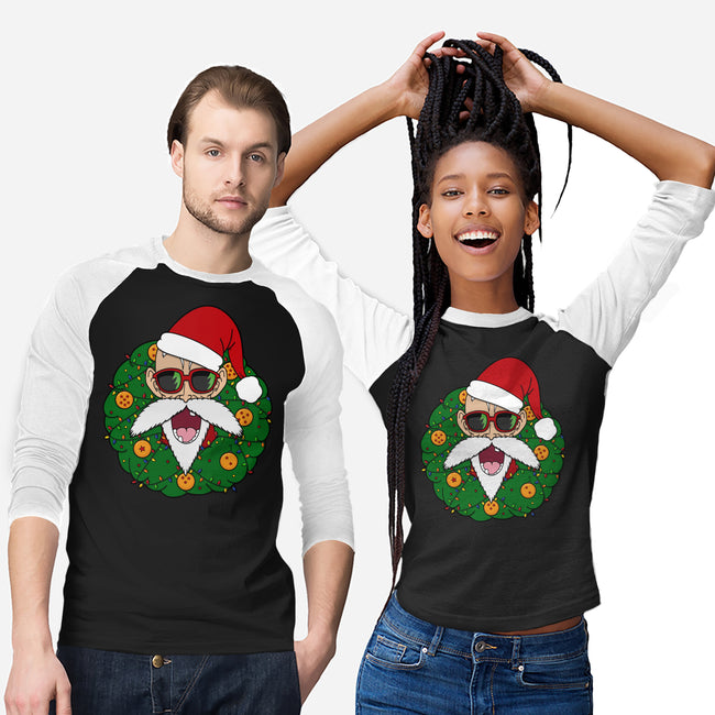 Master Santa-Unisex-Baseball-Tee-Alexhefe