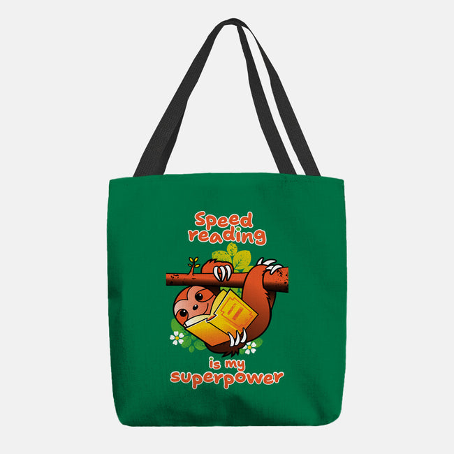 Speed Reading-None-Basic Tote-Bag-imisko