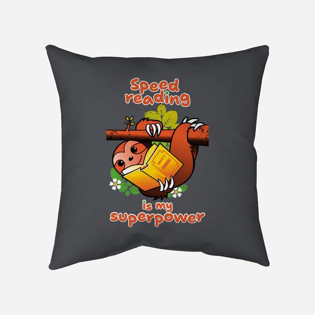 Speed Reading-None-Removable Cover w Insert-Throw Pillow-imisko