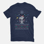 Snowy Christmas Friends-Mens-Premium-Tee-katiestack.art