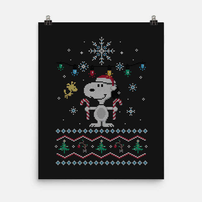 Snowy Christmas Friends-None-Matte-Poster-katiestack.art