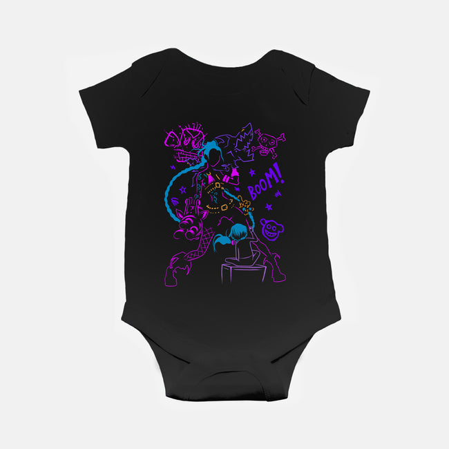 Explosive Mayhem-Baby-Basic-Onesie-sachpica