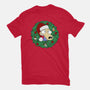 Rockoing Around The Christmas Tree-Mens-Basic-Tee-Alexhefe