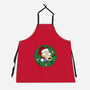 Rockoing Around The Christmas Tree-Unisex-Kitchen-Apron-Alexhefe