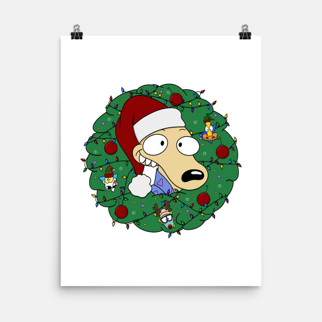 Rockoing Around The Christmas Tree-None-Matte-Poster-Alexhefe