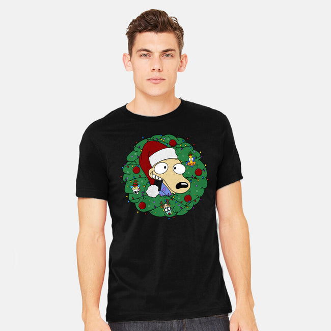 Rockoing Around The Christmas Tree-Mens-Heavyweight-Tee-Alexhefe