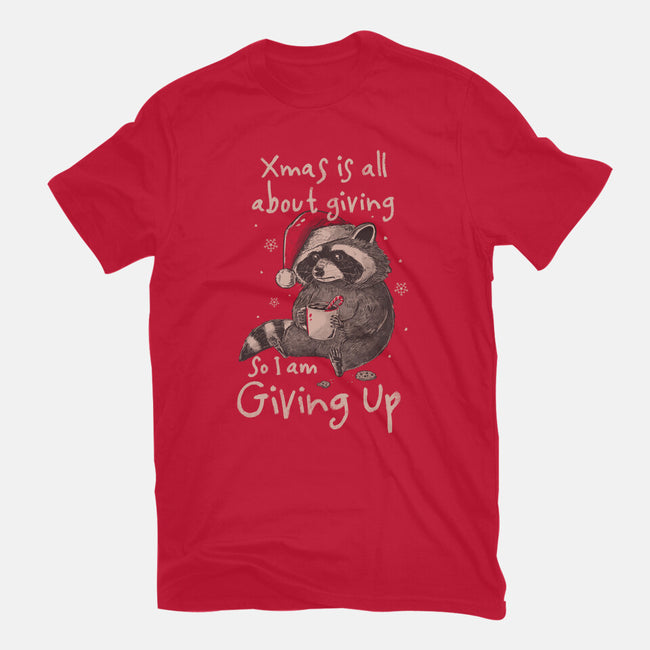 Giving Up Christmas-Unisex-Basic-Tee-eduely