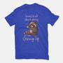 Giving Up Christmas-Mens-Heavyweight-Tee-eduely