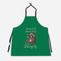 Giving Up Christmas-Unisex-Kitchen-Apron-eduely