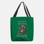 Giving Up Christmas-None-Basic Tote-Bag-eduely