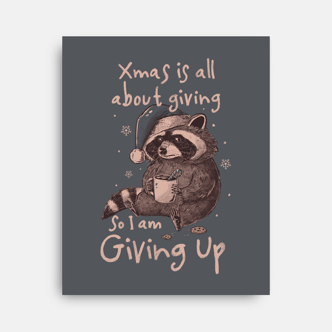 Giving Up Christmas-None-Stretched-Canvas-eduely