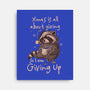 Giving Up Christmas-None-Stretched-Canvas-eduely