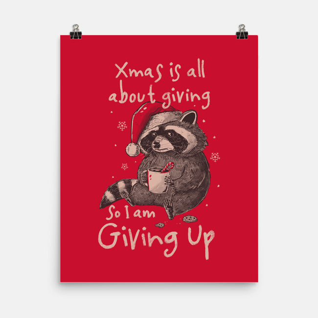 Giving Up Christmas-None-Matte-Poster-eduely