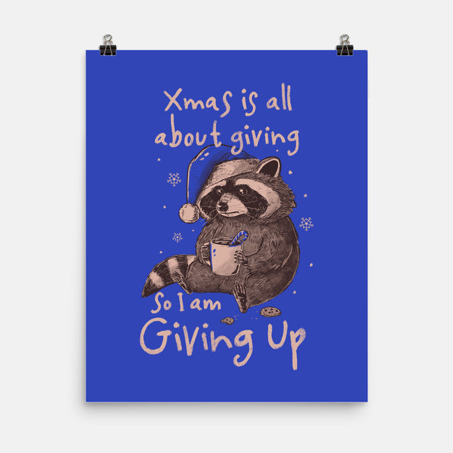 Giving Up Christmas-None-Matte-Poster-eduely