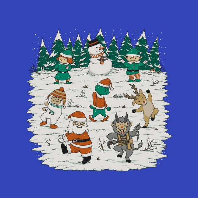 Christmas Dance-Baby-Basic-Tee-pigboom