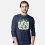 Christmas Dance-Mens-Long Sleeved-Tee-pigboom