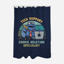 Cookie Deletion Specialist-None-Polyester-Shower Curtain-kg07