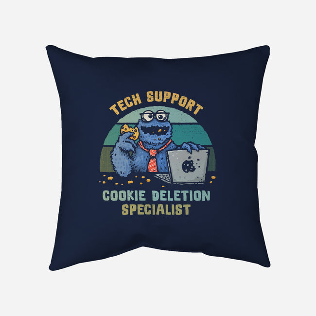 Cookie Deletion Specialist-None-Removable Cover w Insert-Throw Pillow-kg07