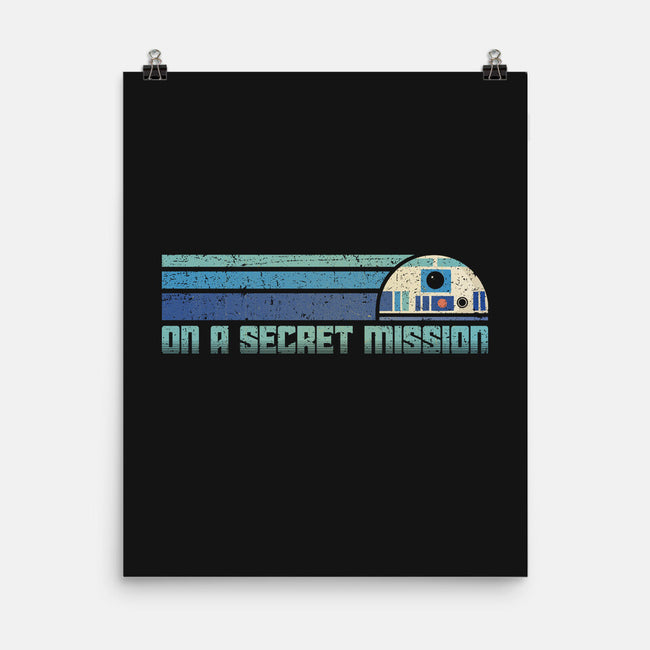 On A Secret Mission-None-Matte-Poster-kg07