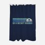 On A Secret Mission-None-Polyester-Shower Curtain-kg07