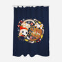 Ginger Snow Cats-None-Polyester-Shower Curtain-Vallina84