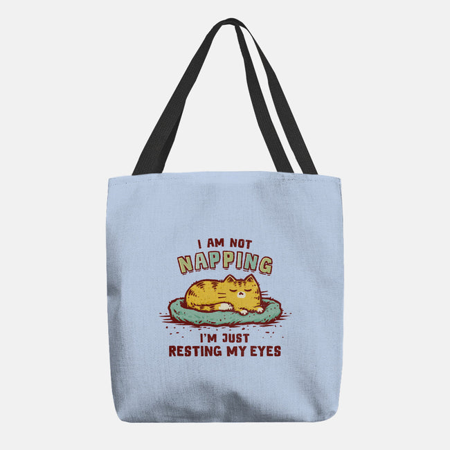 I'm Just Resting My Eyes-None-Basic Tote-Bag-kg07