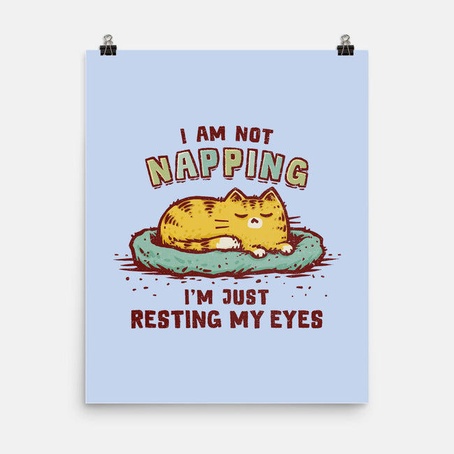 I'm Just Resting My Eyes-None-Matte-Poster-kg07