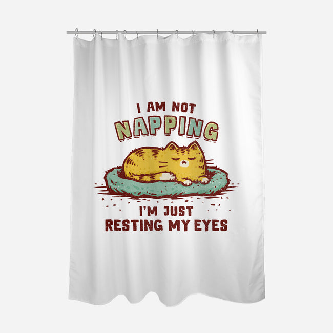 I'm Just Resting My Eyes-None-Polyester-Shower Curtain-kg07