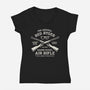 Red Ryder Air Rifle-Womens-V-Neck-Tee-kg07