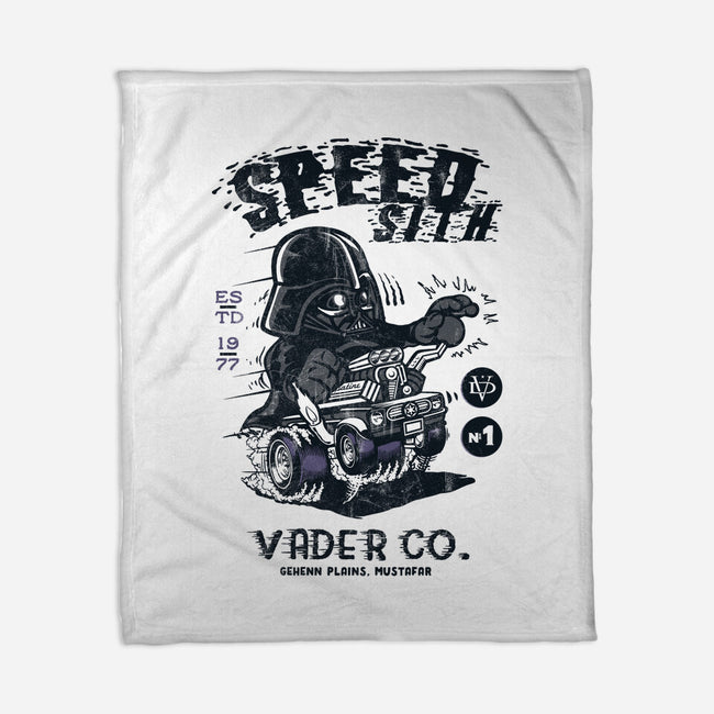 Speed Sith-None-Fleece-Blanket-Arinesart