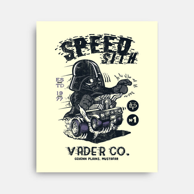 Speed Sith-None-Stretched-Canvas-Arinesart