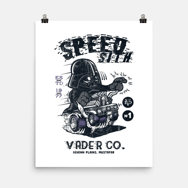 Speed Sith-None-Matte-Poster-Arinesart