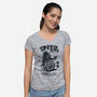 Speed Sith-Womens-V-Neck-Tee-Arinesart