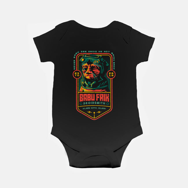 Babu Frik Droidsmith-Baby-Basic-Onesie-Arinesart