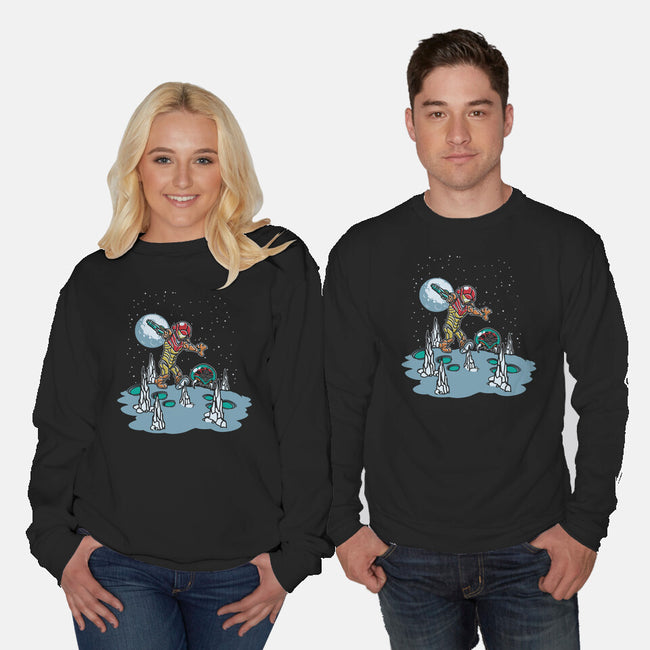 Samus And Metroid-Unisex-Crew Neck-Sweatshirt-Arinesart