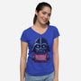 The Sweater Awakens-Womens-V-Neck-Tee-Herk Up Tees