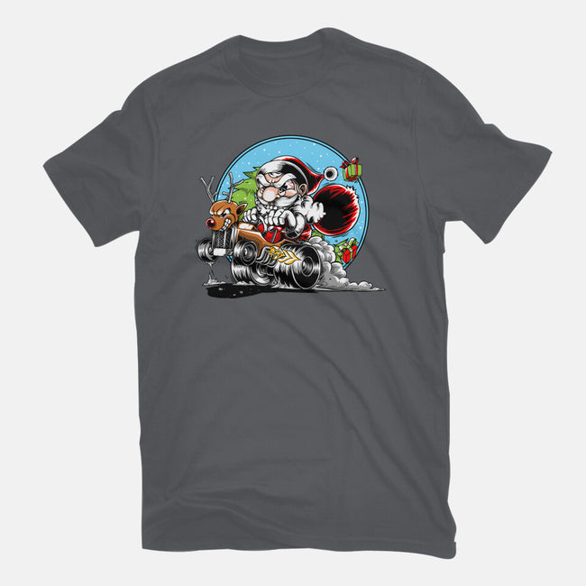 Let's Go Santa-Mens-Heavyweight-Tee-joerawks