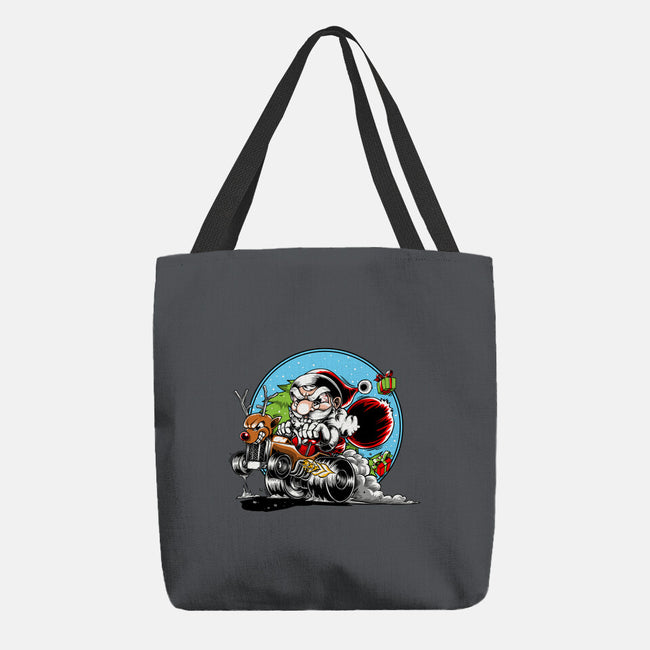 Let's Go Santa-None-Basic Tote-Bag-joerawks