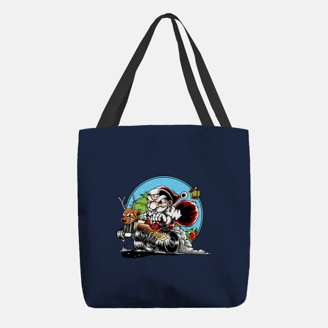 Let's Go Santa-None-Basic Tote-Bag-joerawks