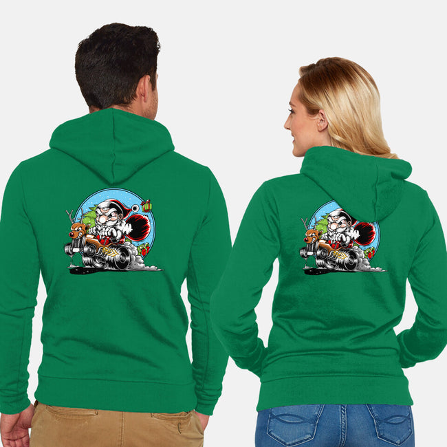 Let's Go Santa-Unisex-Zip-Up-Sweatshirt-joerawks