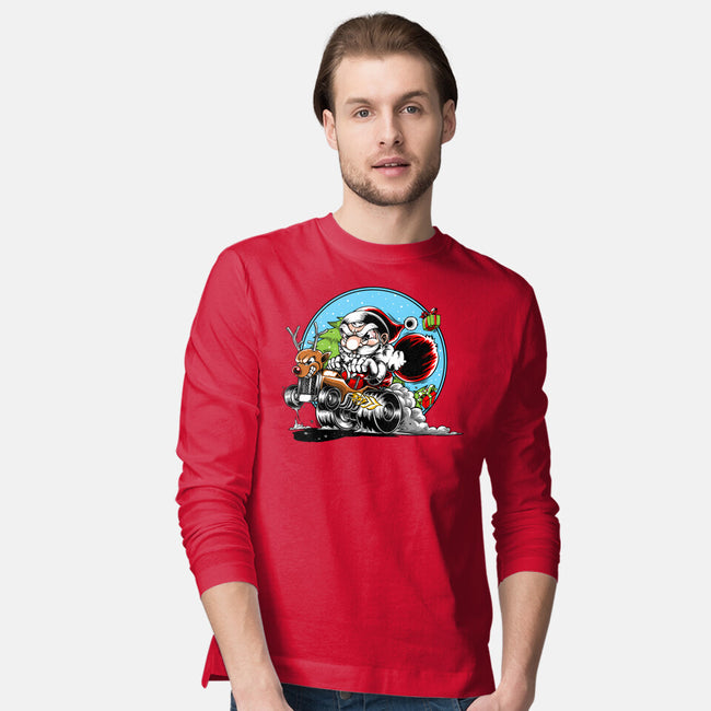 Let's Go Santa-Mens-Long Sleeved-Tee-joerawks