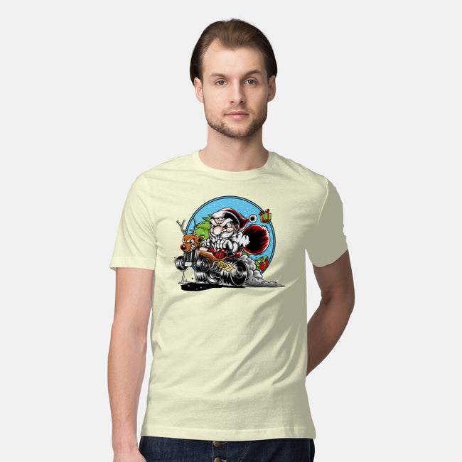 Let's Go Santa-Mens-Premium-Tee-joerawks