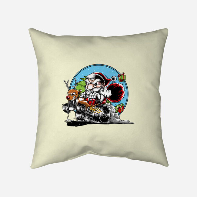 Let's Go Santa-None-Removable Cover w Insert-Throw Pillow-joerawks