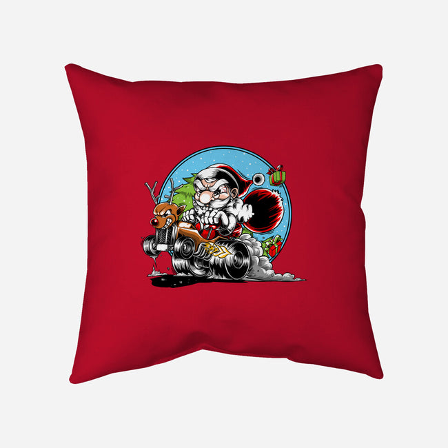 Let's Go Santa-None-Removable Cover w Insert-Throw Pillow-joerawks