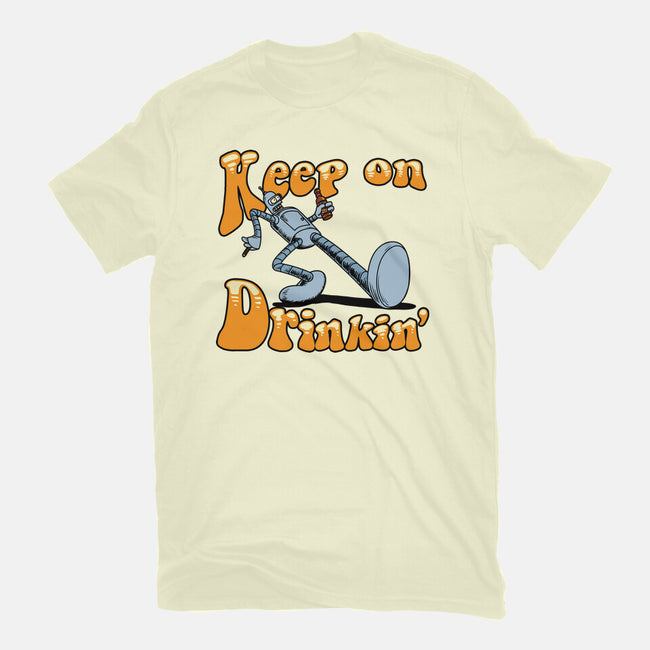 Keep On Drinkin-Mens-Basic-Tee-joerawks