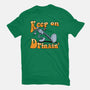 Keep On Drinkin-Womens-Fitted-Tee-joerawks