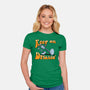 Keep On Drinkin-Womens-Fitted-Tee-joerawks